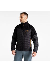 DARE 2B - Kurtka turystyczna hybrydowa męska Mountaineer. Kolor: czarny. Materiał: materiał, poliester, softshell