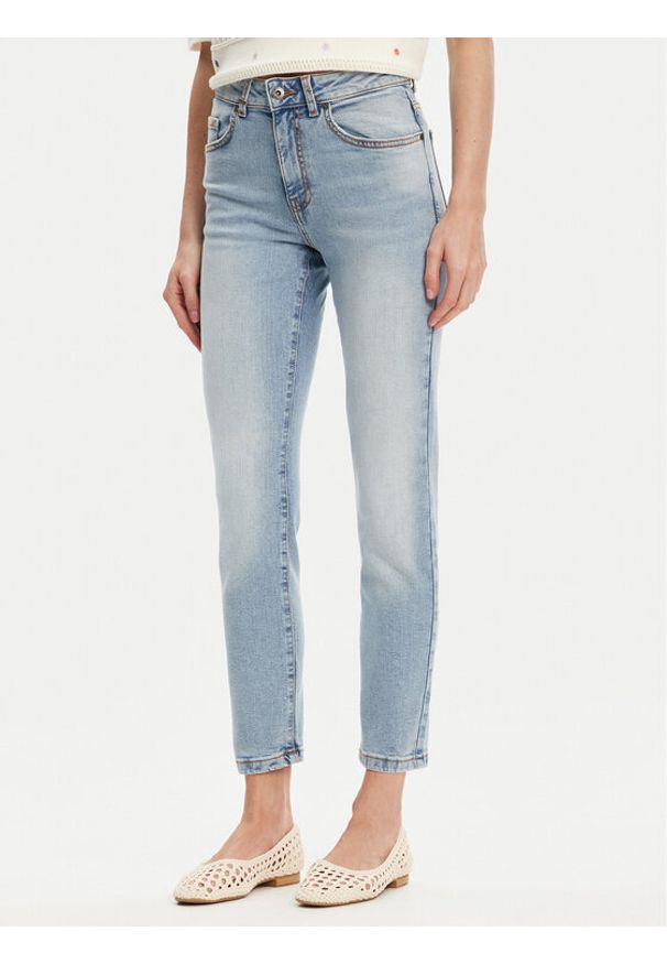 United Colors of Benetton - United Colors Of Benetton Jeansy 4OTADE00H Niebieski Slim Fit. Kolor: niebieski