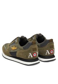 Aeronautica Militare Sneakersy 252SC0288UCT03545 Zielony. Kolor: zielony. Materiał: materiał #4