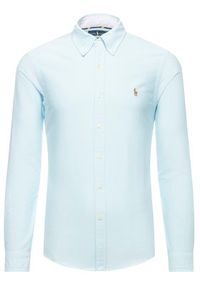 Polo Ralph Lauren Koszula Classics 710784299011 Niebieski Slim Fit. Typ kołnierza: polo. Kolor: niebieski. Materiał: bawełna