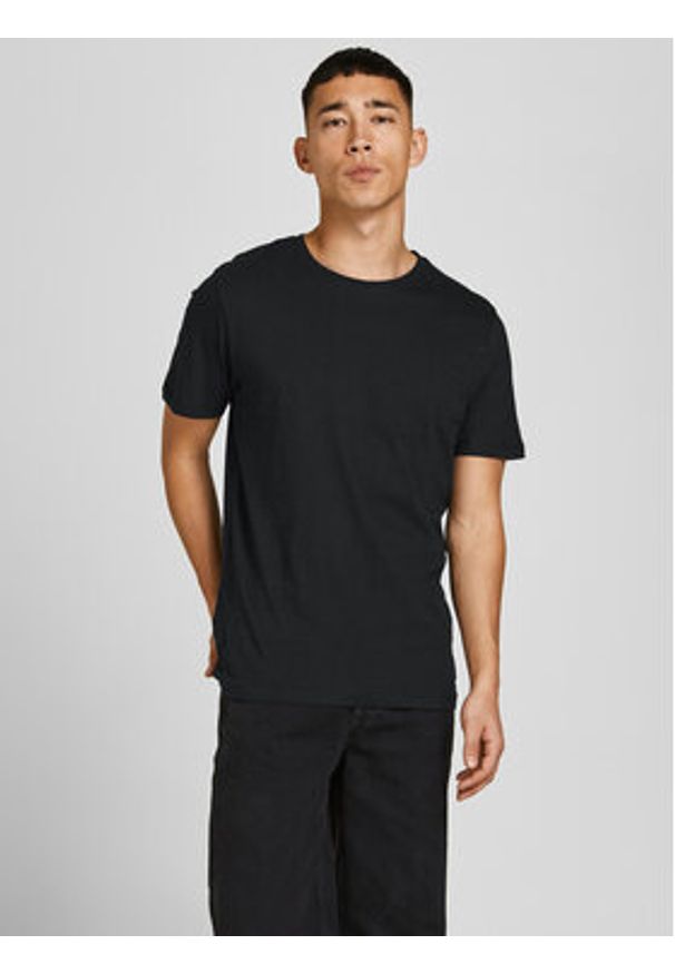 Jack & Jones - Jack&Jones Komplet 3 t-shirtów Organic Basic 12191759 Kolorowy Regular Fit. Materiał: bawełna. Wzór: kolorowy