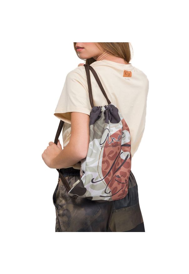 Worek damski Anekke, wykonany z lekkiego materiału tekstylnego pojemny i praktyczny, kolorowy, 42484-004. Wzór: kolorowy. Styl: elegancki, casual