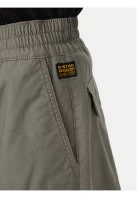 G-Star RAW - G-Star Raw Spodnie materiałowe D29375-D387 Zielony Loose Fit. Kolor: zielony. Materiał: bawełna #6