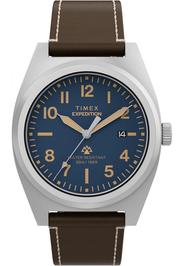 Zegarek Timex Zegarek męski Timex TW2Y30600 brązowy. Kolor: brązowy