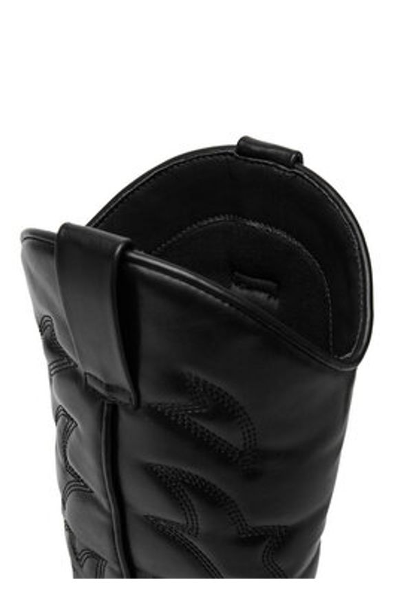Jenny - JENNY Kowbojki CEO-R25AW01598 Czarny. Kolor: czarny. Materiał: materiał
