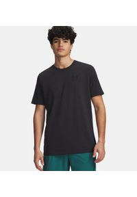 Koszulka Under Armour Sportstyle Left Chest Tee (1326799-001). Kolor: czarny. Sport: fitness #1