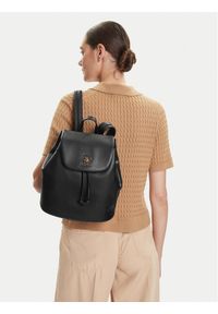 TOMMY HILFIGER - Tommy Hilfiger Plecak Th Modern Backpack AW0AW17470 Czarny. Kolor: czarny. Materiał: skóra #1
