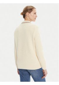 GANT - Gant Kardigan 4805343 Écru Regular Fit. Materiał: bawełna #3