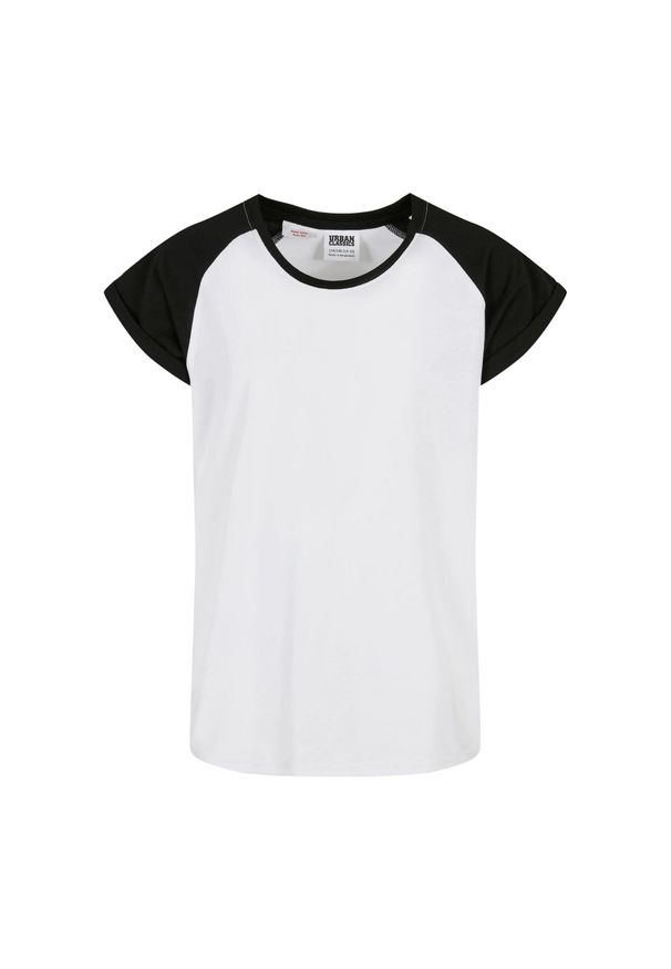 Urban Classics - T-shirt Dla Dziewczynki. Kolor: czarny, biały, wielokolorowy. Sport: turystyka piesza