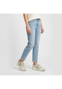 Sneakersy damskie Rieker, cholewka perforowana sznurowanie zamek z boku wzmocniony nosek niski profil kontrastowe wstawki miękka wyściółka stabilna k. Zapięcie: sznurówki. Kolor: beżowy. Szerokość cholewki: normalna #4