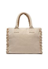 Pinko Torebka Beach Shopping PE 24 PLTT 100782 A1X1 Beżowy. Kolor: beżowy #4