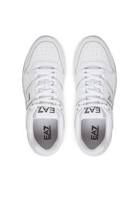 EA7 Emporio Armani Sneakersy X8X234 XK422 R938 Biały. Kolor: biały. Materiał: skóra #4