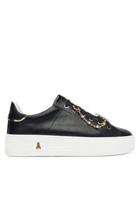 Patrizia Pepe Sneakersy PPJ908.31 Czarny. Kolor: czarny. Materiał: skóra