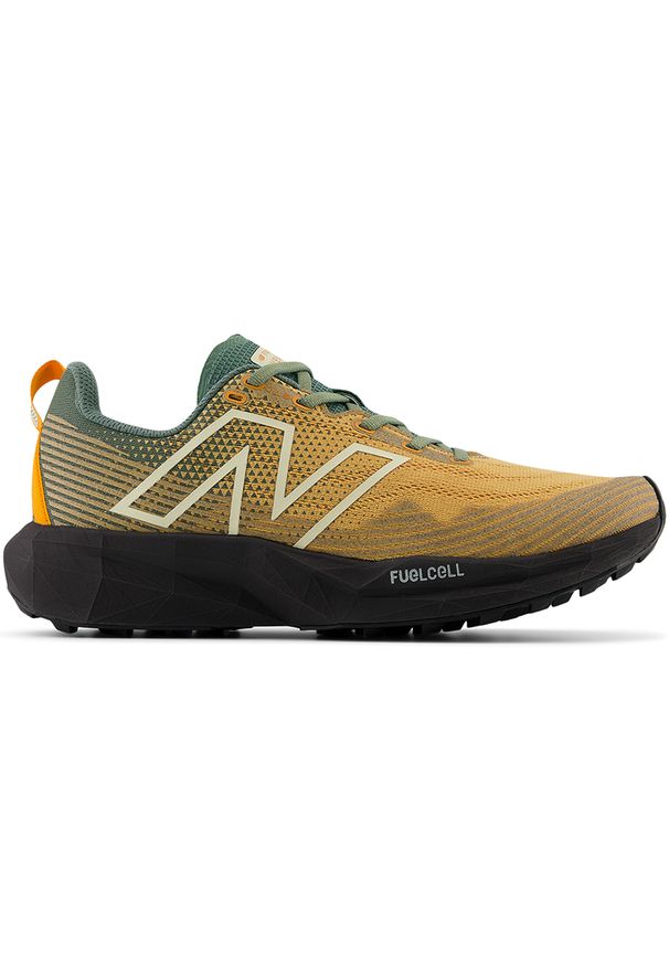 Buty męskie New Balance FuelCell Venym MTVNYMC1 – pomarańczowe. Kolor: pomarańczowy. Materiał: materiał, syntetyk, guma. Szerokość cholewki: normalna. Sport: fitness, bieganie
