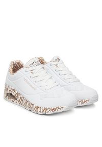 skechers - Skechers Sneakersy Uno 155506/WTRG Biały. Kolor: biały. Materiał: skóra #5