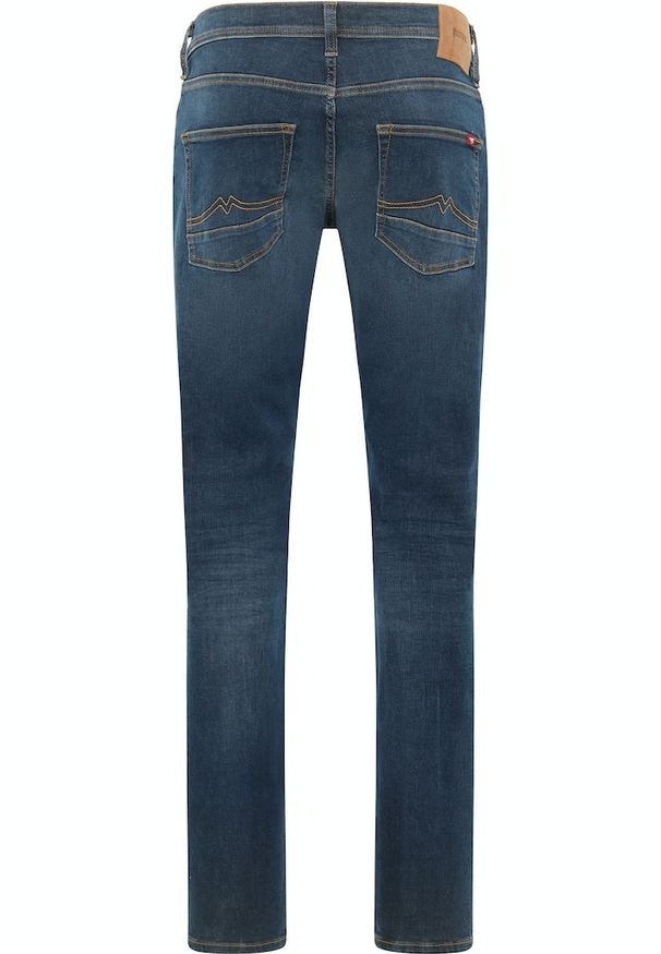 Męskie Spodnie Jeansowe Mustang Style Vegas Slim Denim Blue 1014590 5000 783