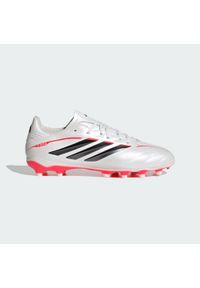 Adidas - Dziecięce buty piłkarskie COPA PURE IV LEAGUE na naturalną nawierzchnię. Kolor: czarny, czerwony, biały, wielokolorowy. Sport: piłka nożna #1