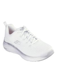 skechers - Tenisówki Skechers Model 150025s Kolor Biały. Zapięcie: sznurówki. Kolor: biały, wielokolorowy, szary. Materiał: syntetyk, materiał. Szerokość cholewki: normalna. Sport: turystyka piesza