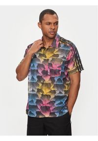 Adidas - adidas Koszula Tiro Allover Print IP3784 Kolorowy Loose Fit. Materiał: syntetyk. Wzór: nadruk, kolorowy #1