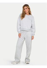 only - ONLY Bluza Best 15338727 Szary Regular Fit. Kolor: szary. Materiał: syntetyk, bawełna #6