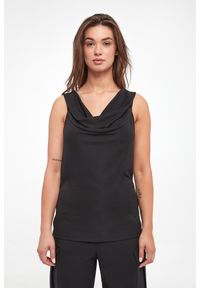 Twinset Milano - Top damski drapowany TWINSET