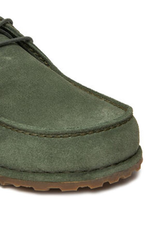 Birkenstock Półbuty Utti Lace 1030109 Zielony. Kolor: zielony. Materiał: zamsz, skóra