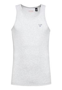 Guess Tank top U97M02 JR003 Szary Slim Fit. Kolor: szary. Materiał: bawełna #4