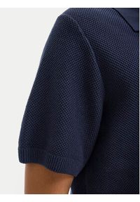 Jack & Jones Polo Ceaston 12273012 Granatowy Regular Fit. Typ kołnierza: polo. Kolor: niebieski. Materiał: bawełna