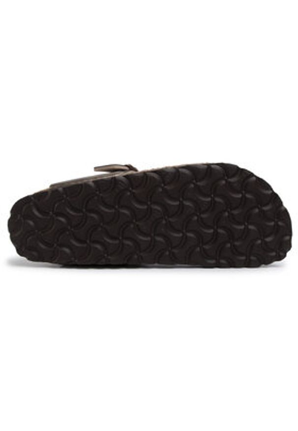 Birkenstock Japonki Gizeh Bs 1016145 Brązowy. Kolor: brązowy. Materiał: skóra