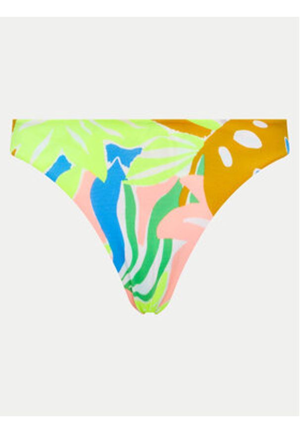 Maaji Dół od bikini Neon Leafy PT2617SBC048 Kolorowy. Materiał: syntetyk. Wzór: kolorowy