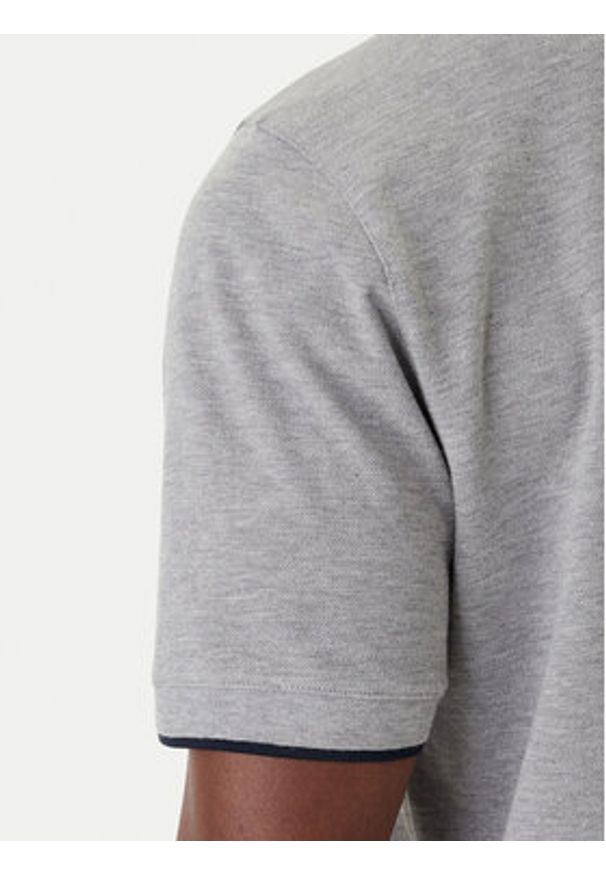 Aeronautica Militare Polo 261PO1308UP00082 Szary Regular Fit. Typ kołnierza: polo. Kolor: szary. Materiał: bawełna