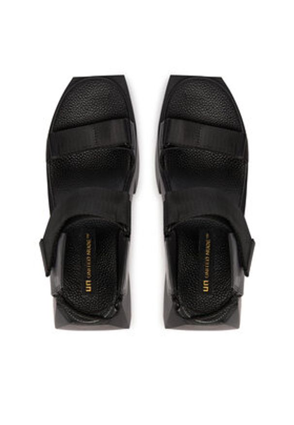 United Nude Sandały Bull Run 108980116 Czarny. Kolor: czarny. Materiał: skóra