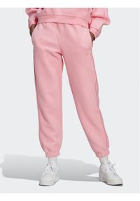 Adidas - adidas Spodnie dresowe Originals HL9148 Różowy Relaxed Fit. Kolor: różowy. Materiał: bawełna #1