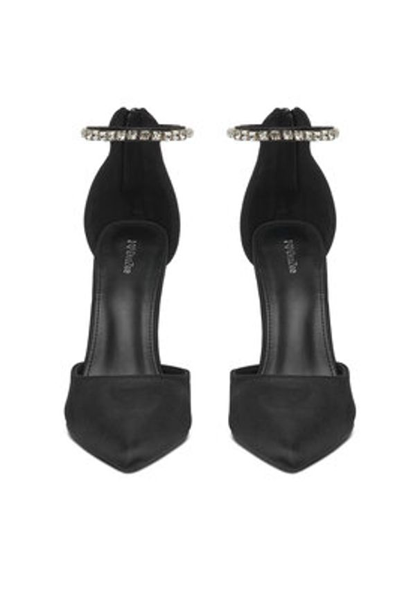 DeeZee Szpilki HT92931-A232 Czarny. Kolor: czarny. Materiał: materiał. Obcas: na szpilce
