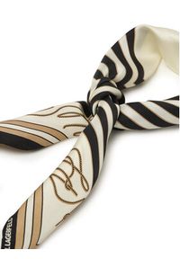 Karl Lagerfeld - KARL LAGERFELD Apaszka B2W33047 Beżowy jasny. Kolor: beżowy. Materiał: jedwab #3