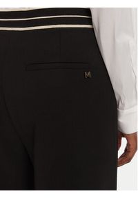 LOLA CASADEMUNT Spodnie materiałowe MF2514019 Czarny Straight Fit. Kolor: czarny. Materiał: syntetyk #4