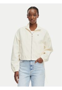 Tommy Jeans Kurtka przejściowa DW0DW22325 Biały Regular Fit. Kolor: biały. Materiał: syntetyk #1