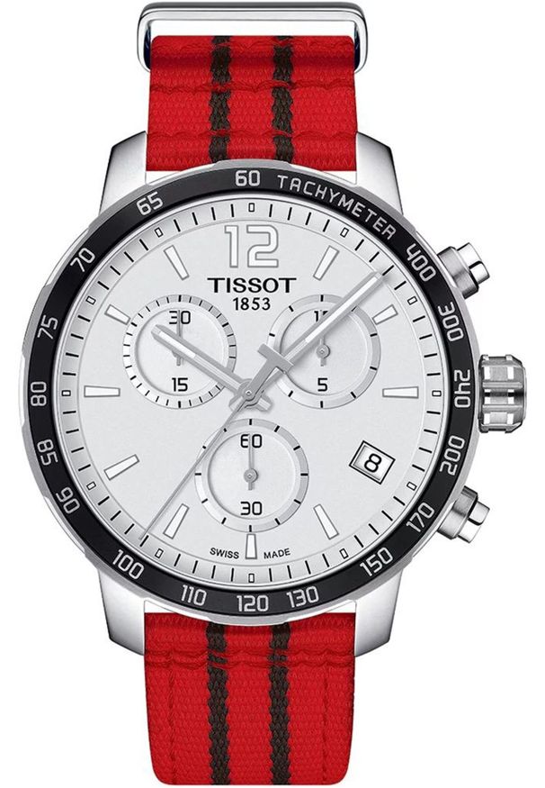TISSOT - Zegarek Tissot Zegarek Męski Tissot T095.417.17.037.04 Srebrzysty ( 42 mm)