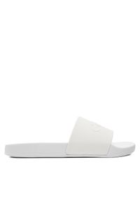 Calvin Klein Klapki Pool Slide Rubber HM0HM00636 Biały. Kolor: biały