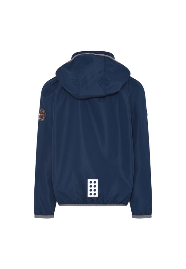 Kurtka przeciwdeszczowa dziecięca LEGO Jochy 206. Kolor: niebieski