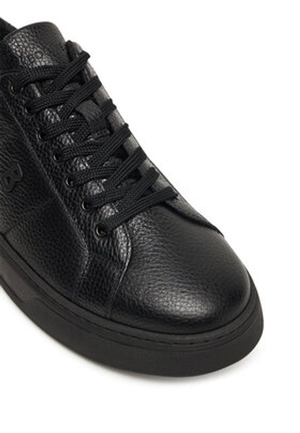 Bogner Sneakersy Milan 26 12540055 Czarny. Kolor: czarny. Materiał: skóra