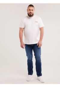 Big-Star - Koszulka męska bawełniana biała Vincer 100. Okazja: na co dzień. Kolor: biały. Materiał: bawełna. Wzór: nadruk. Sezon: lato. Styl: casual #2