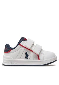 Polo Ralph Lauren Sneakersy RL00059100 T Biały. Kolor: biały. Materiał: skóra