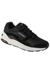 skechers - Buty sportowe Sneakersy męskie, Skechers Global Jogger. Kolor: czarny. Sport: turystyka piesza #1