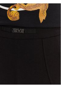 Versace Jeans Couture Spodnie materiałowe 79HAA105 J0092 Czarny Slim Fit. Kolor: czarny. Materiał: wiskoza #3