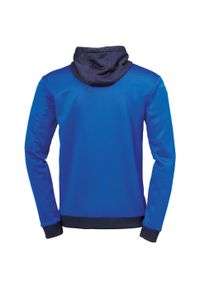 UHLSPORT - Kurtka Uhlsport Offense 23. Typ kołnierza: kaptur. Kolor: niebieski. Materiał: polar. Sport: fitness