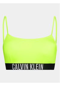 Calvin Klein Swimwear Góra od bikini KW0KW02507 Zielony. Kolor: zielony. Materiał: syntetyk