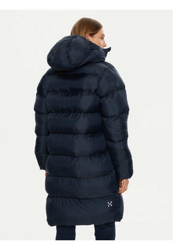 Haglöfs Kurtka zimowa Long Mimic 607706 Granatowy Relaxed Fit. Kolor: niebieski. Materiał: syntetyk. Sezon: zima
