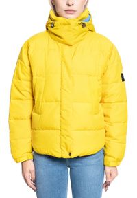 Lee - LEE PUFFER JACKET DAMSKA KURTKA ZIMOWA LEMON ZEST L56VUMMM. Sezon: zima #5