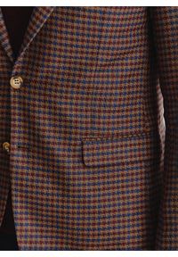 Pako Lorente - PAKO LORENTE – Brązowa marynarka w drobną kratę. Kolor: brązowy. Materiał: poliester, elastan, wiskoza. Sezon: jesień #2